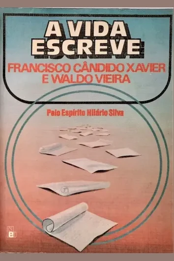 Capa de A VIDA ESCREVE