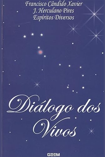 Capa de DIÁLOGO DOS VIVOS